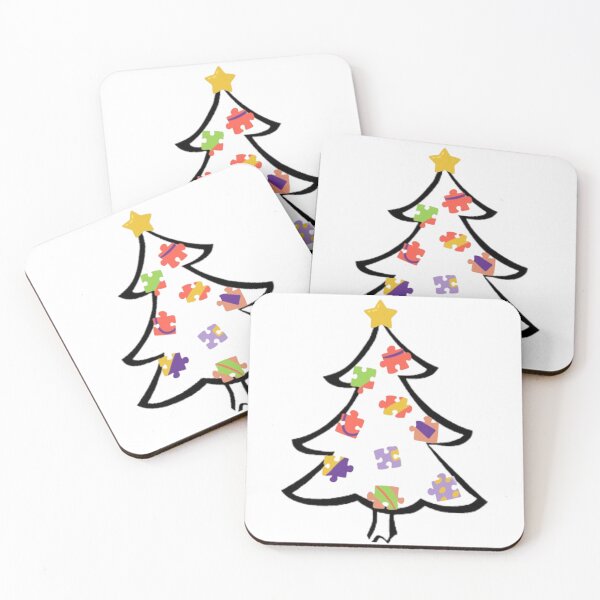 Item preview, Puzzle Piece Christmas Tree designed and sold by daisydance.