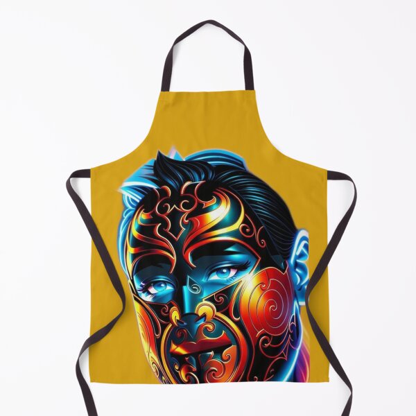 Item preview, Warrior Hori, face tattoo celebrates cultural heritage." designed and sold by WHITI_MANAWA.