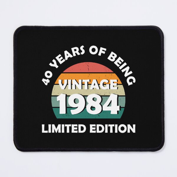 Item preview, 40 Years Of Being Awesome Vintage 1984 Limited Edition designed and sold by ShopSmart213.