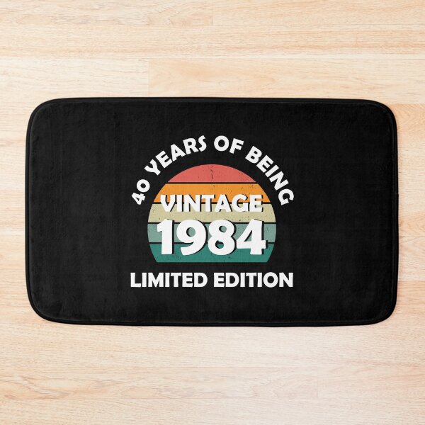 Item preview, 40 Years Of Being Awesome Vintage 1984 Limited Edition designed and sold by ShopSmart213.