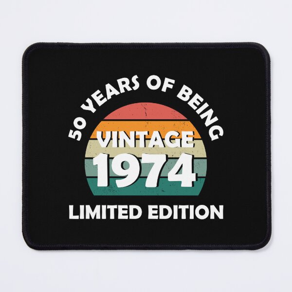 Item preview,  Retro vintage 1974 limited edition 50 years of being awesome vintage 1974 designed and sold by ShopSmart213.