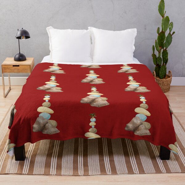 Item preview, Harmony Beach Stone pyramid abstract designed and sold by Modern-Tropical.