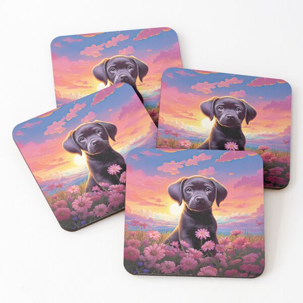 Item preview, Magical Companions: Y2K Rainbow Black Labrador Apparel and Accessories - Unleash Whimsy in Style! designed and sold by ChromaKins.