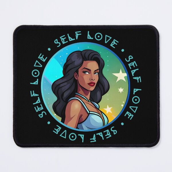 Item preview, Superhero Woman Self Love Star Sky Blue Aura designed and sold by Melan Designs.