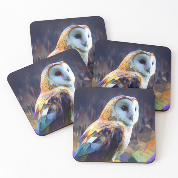 Item preview, Colorful Barn Owl designed and sold by KingExpressions.