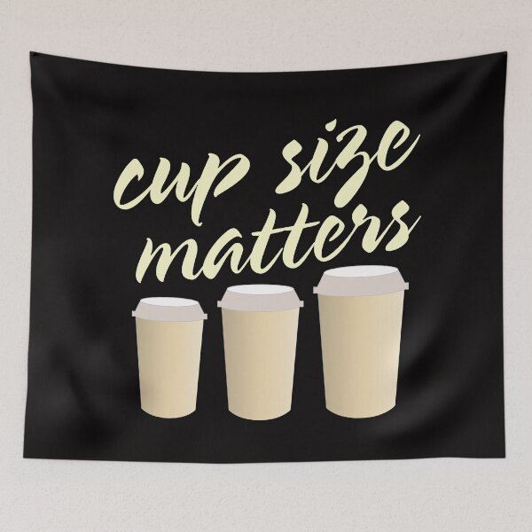 Item preview, Cup Size Matters designed and sold by bumperbay.