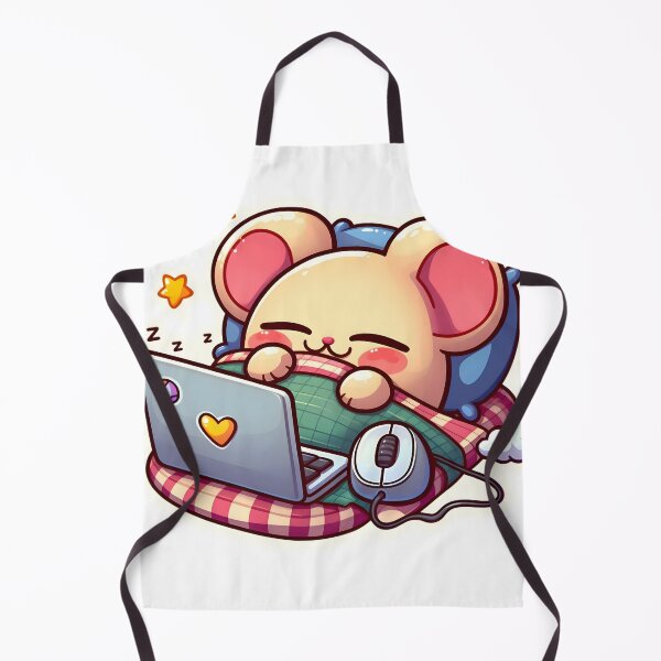 Item preview, Mousey Nap: Tech Dreams on a Tiny Pillow! designed and sold by AI-Only Creations.