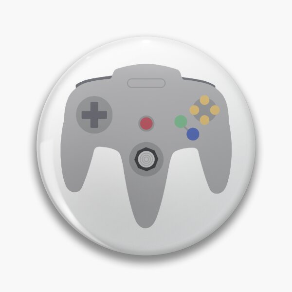 Item preview, N64 Controller Gray designed and sold by luckeyduckdesgs.
