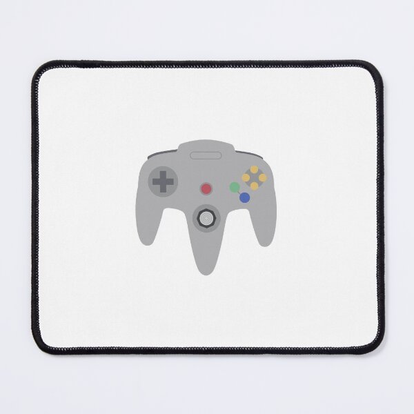 Item preview, N64 Controller Gray designed and sold by luckeyduckdesgs.