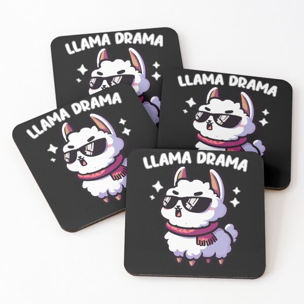 Item preview, Llama Drama Dramatic Moments designed and sold by Mini Pandas.
