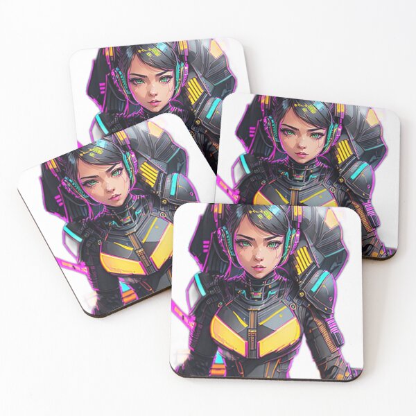 Item preview, "Futuristic Guardian Leilei: Tranquil Strength in Elegant Armor" designed and sold by WHITI_MANAWA.