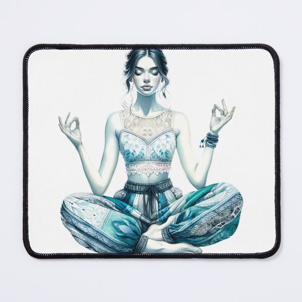 Item preview, Zen in Art: A Meditation Pose Study designed and sold by YogaBliss.