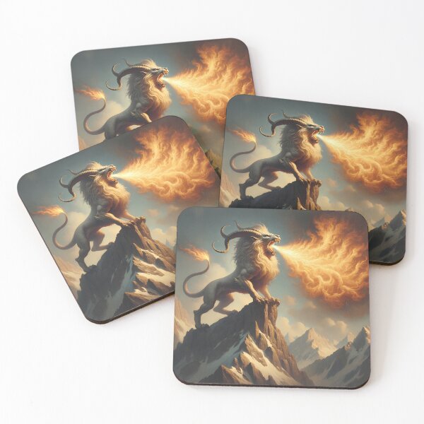 Item preview, Chimera's Fiery Dominion designed and sold by LivingArtClips.