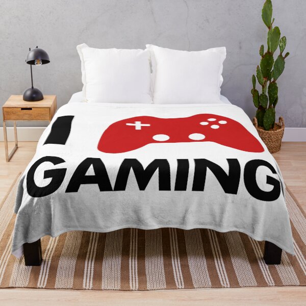 Item preview, Gaming Quotes: I Love Gaming, Funny Video Games, Gamer for Life – Geek, Nerd, Console, PC Gaming Lover designed and sold by artworkathome.