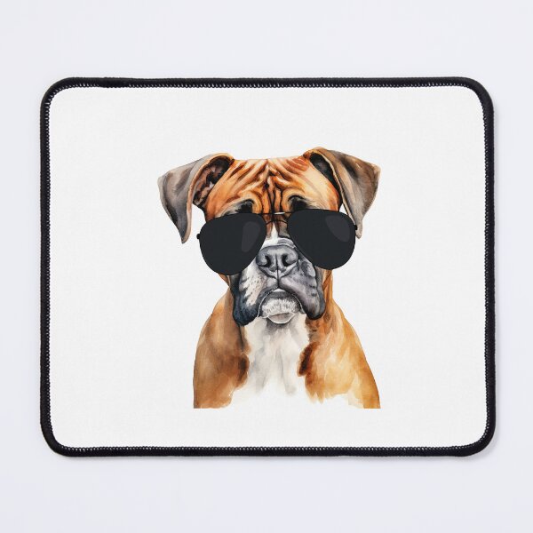 Item preview, Boxer Wearing Sunglasses designed and sold by TheAnimalZ00.