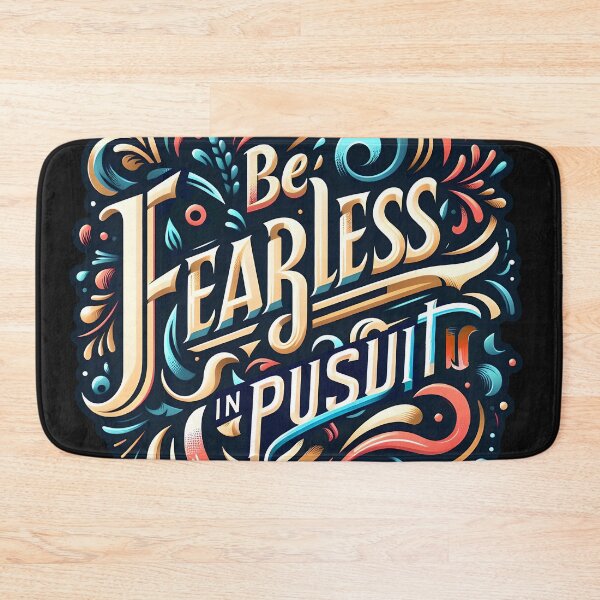 Item preview, Be fearless in pursuit, typography designed and sold by maxmaj.