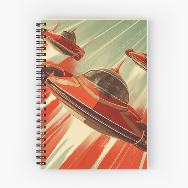 Item preview, Retrofuturistic hovercar race 4 designed and sold by Rebelka.