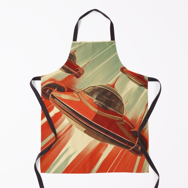 Item preview, Retrofuturistic hovercar race 4 designed and sold by Rebelka.