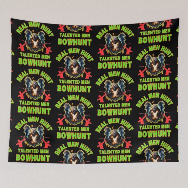 Item preview, Real Men Hunt Talented Men Bowhunt  designed and sold by WoodburyLake.