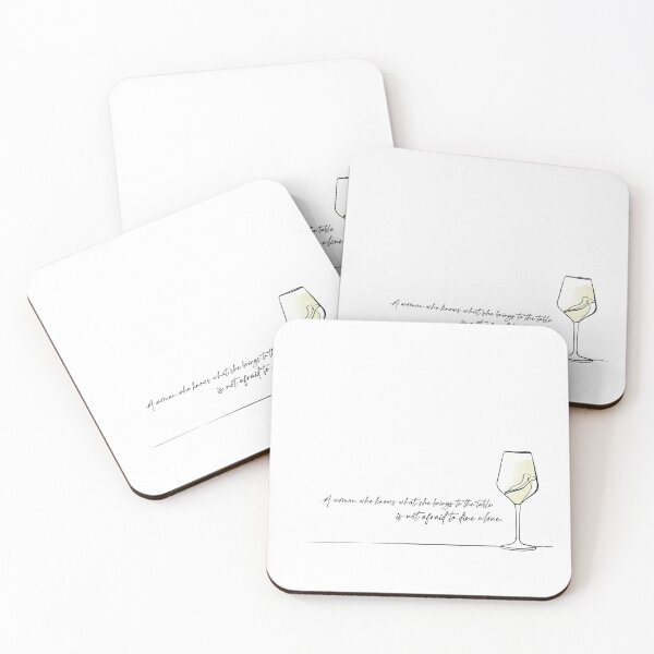 Item preview, A woman who knows - Chardonnay designed and sold by asprayson.