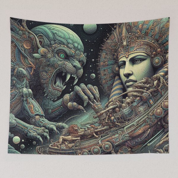 Item preview, Aliens vs Egypt designed and sold by Foxlindesigns.