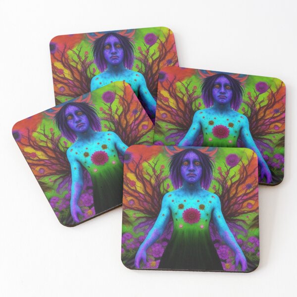 Artikelvorschau, Tripped Out Dude Psychedelic Art entworfen und verkauft von TheDarkWardrobe.