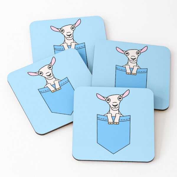 Item preview, Pocket Goaties - Saanen designed and sold by potatoegoat.