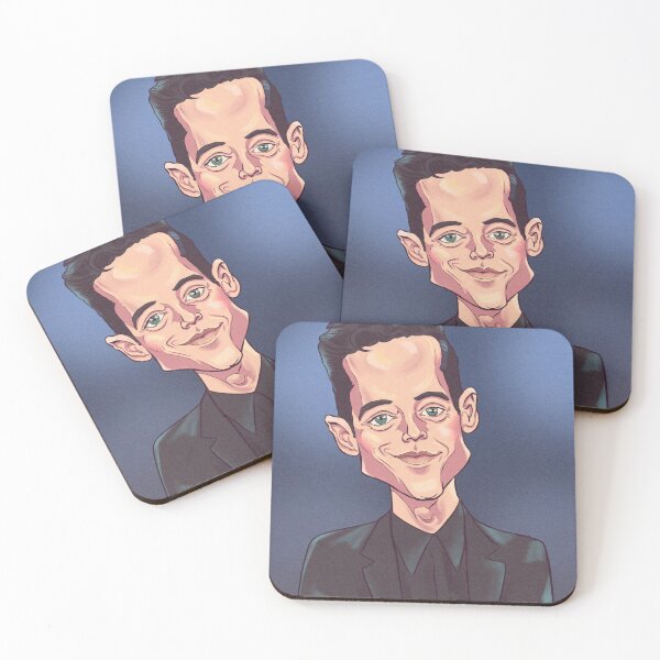 Item preview, Caricature of Rami Malek designed and sold by princesspjs.