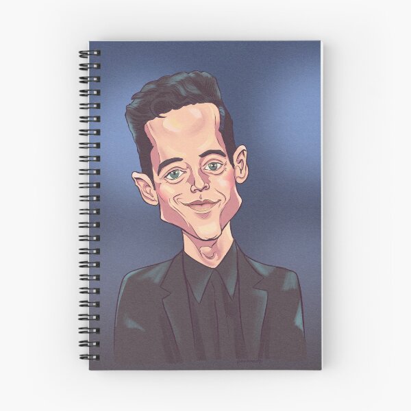 Item preview, Caricature of Rami Malek designed and sold by princesspjs.