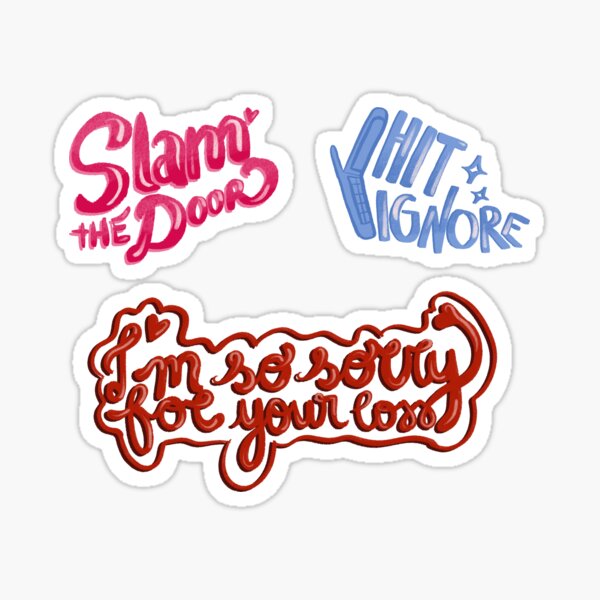 Item preview, Feather 2 sticker pack sabrina designed and sold by Shopthestan.