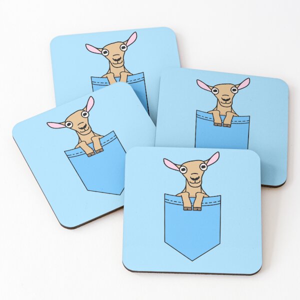 Item preview, Pocket Goaties - Golden Guernsey designed and sold by potatoegoat.
