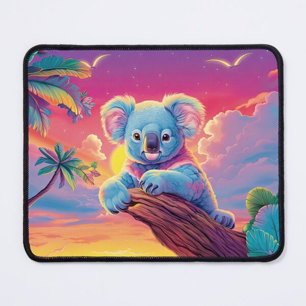 Item preview, Kozy Koalas: Y2K Rainbow Koala Bear Apparel and Accessories - Embrace the Whimsy of Eucalyptus Dreams! designed and sold by ChromaKins.