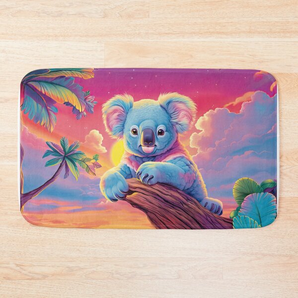 Item preview, Kozy Koalas: Y2K Rainbow Koala Bear Apparel and Accessories - Embrace the Whimsy of Eucalyptus Dreams! designed and sold by ChromaKins.
