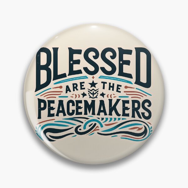 Item preview, Blessed are the peacemakers, typography designed and sold by maxmaj.