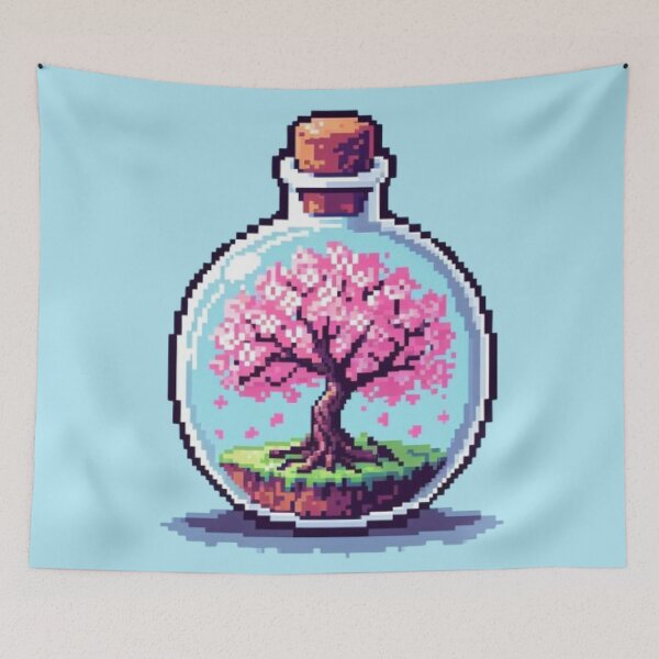Item preview, "Haru no Kokoro: Sakura Bottle" designed and sold by Isai-64v16.
