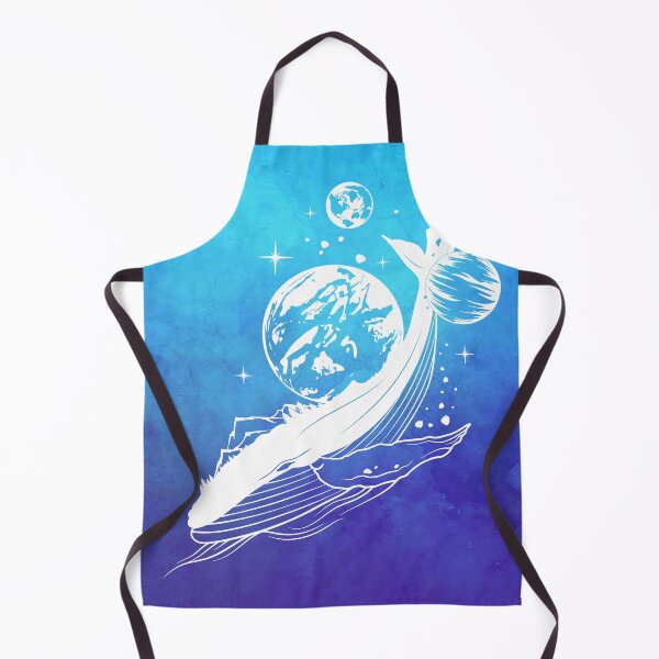 Item preview, Cosmic Aesthetic Whale in Watercolor Universe designed and sold by Trish Dish.