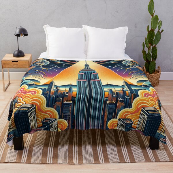 Artikelvorschau, Art-Deco-Aliens entworfen und verkauft von Foxlindesigns.