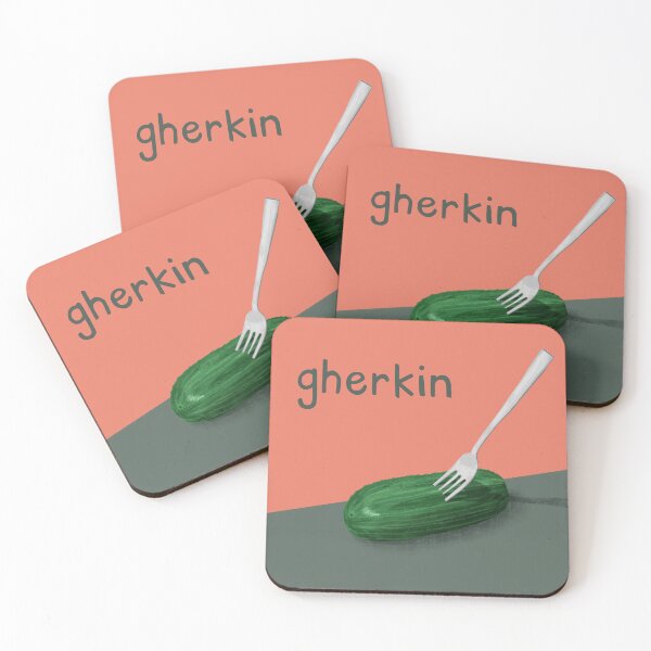 Item preview, gherkin pickle sticker designed and sold by Sara Frane.