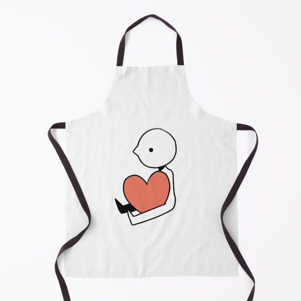 Item preview, Little Sitting Heart Guy designed and sold by Gentle-egg.