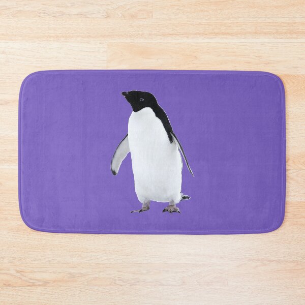 Item preview, Adelie Penguin (Light Purple #795FC1 background)  designed and sold by SBPenguins.