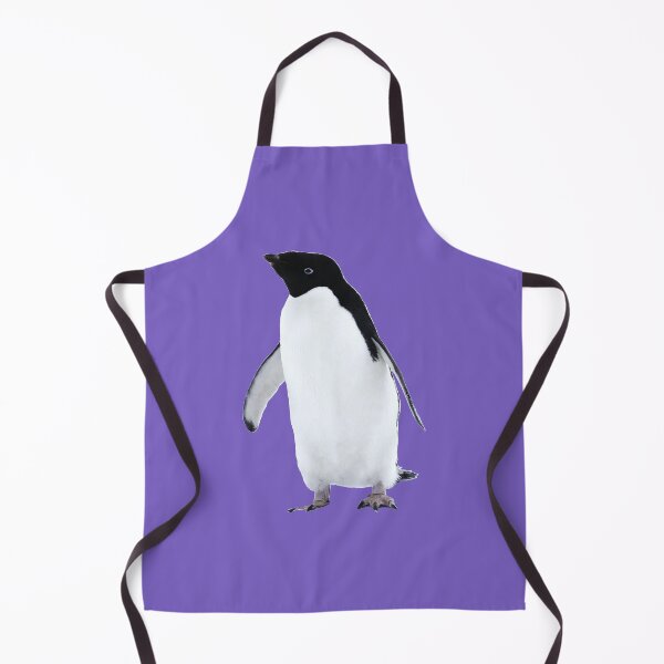 Item preview, Adelie Penguin (Light Purple #795FC1 background)  designed and sold by SBPenguins.