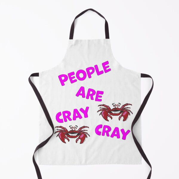 Item preview, People are Cray Cray Hand Drawn Crabs with Text designed and sold by AliCatOriginals.