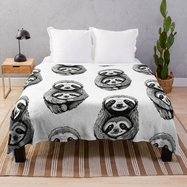Item preview, Lazy Love: Adorable Sloth Family designed and sold by UnderTheBudget.