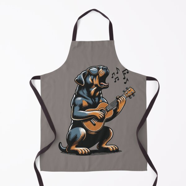 Item preview, Dog Playing Guitar Singing Boerboel Bull Mastiff Rottweiler designed and sold by d247.