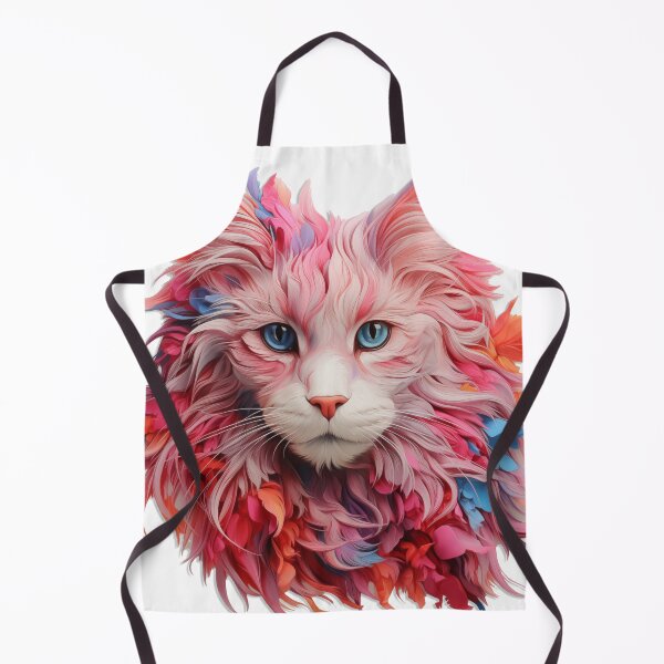 Item preview, Playful Cat and Tiger Abstract Art designed and sold by Chroma--Craft.
