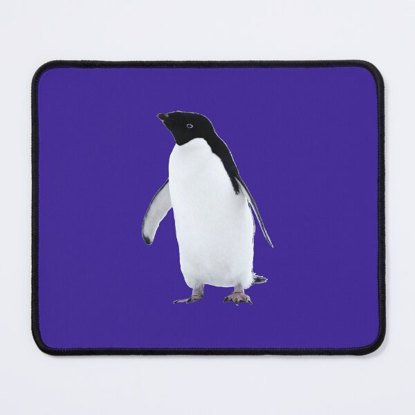 Item preview, Adelie Penguin (Dark Purple #3A2096 background) designed and sold by SBPenguins.
