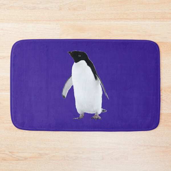 Item preview, Adelie Penguin (Dark Purple #3A2096 background)  designed and sold by SBPenguins.
