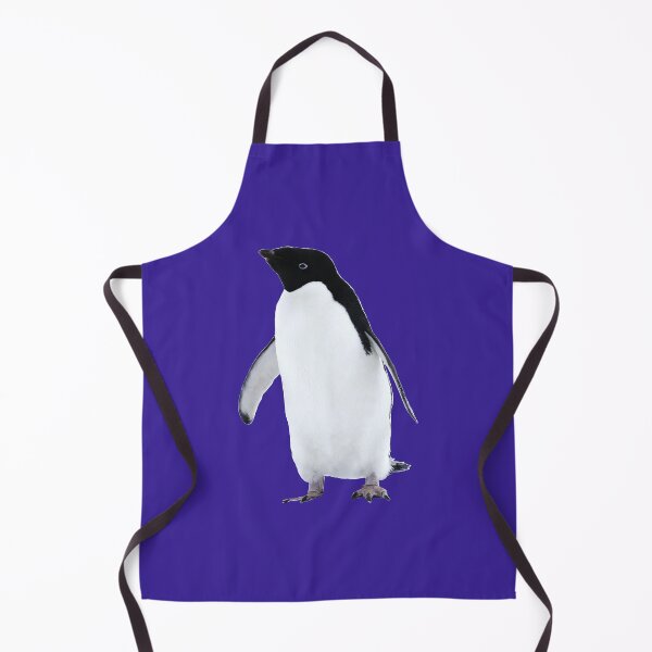 Item preview, Adelie Penguin (Dark Purple #3A2096 background)  designed and sold by SBPenguins.