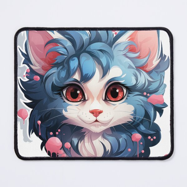 Item preview, Playful Cat and Tiger Abstract Art designed and sold by Chroma--Craft.