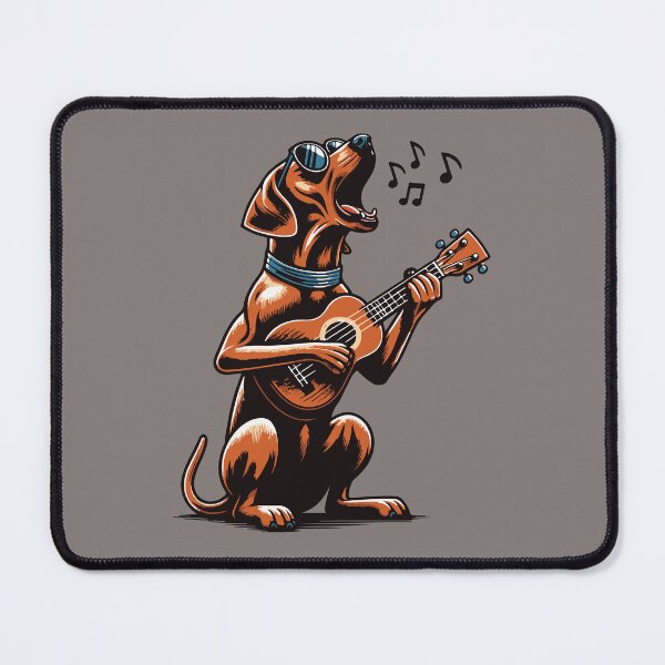 Item preview, Dog Playing Guitar Singing Rhodesian Ridgeback Funny designed and sold by d247.